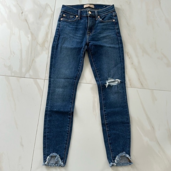 7 For All Mankind Denim - 7 for all mankind skinny ankle jean